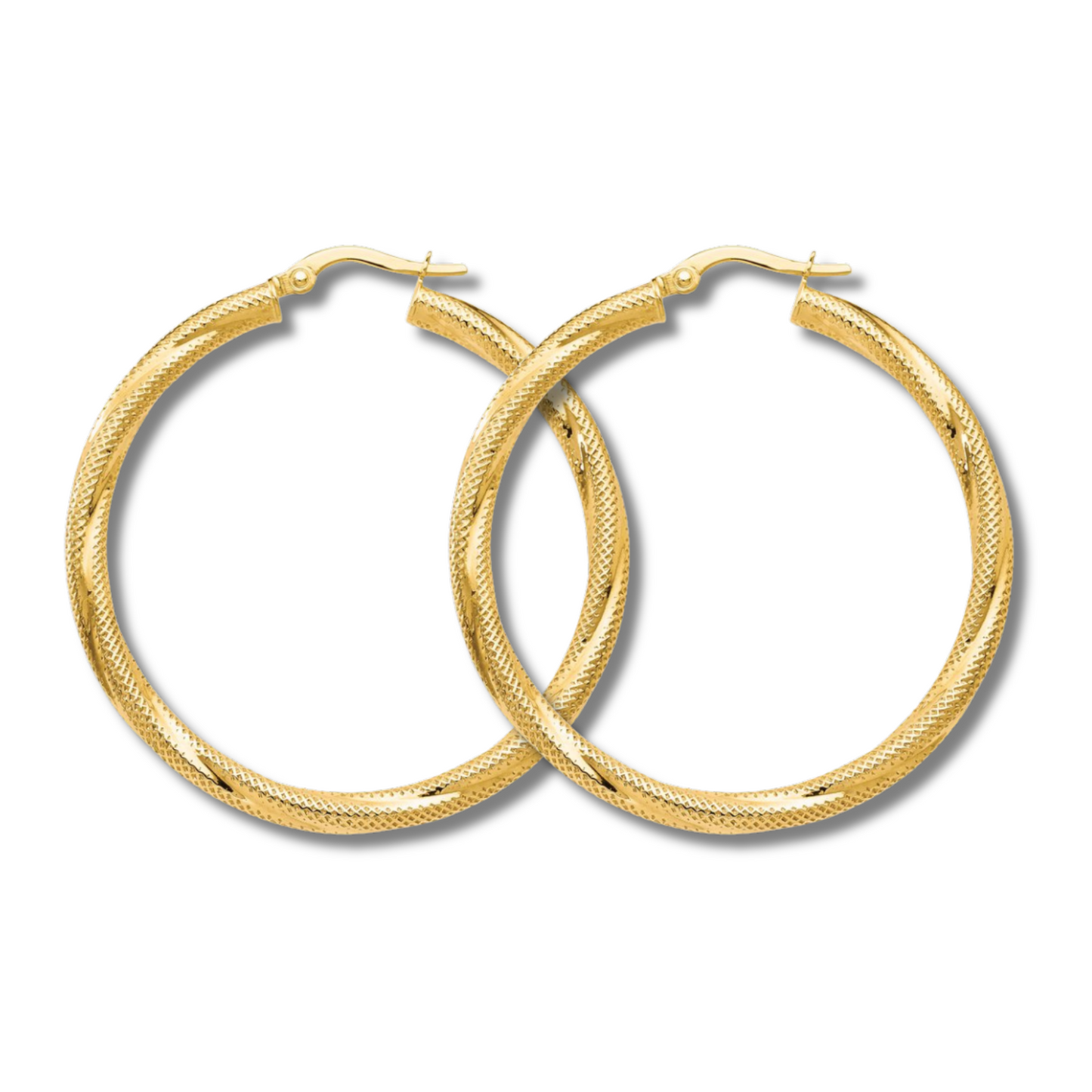 10k Gold Hoop Earrings Classic Design for Everyday Wear Elegant Timeless Jewelry Gift for Holidays