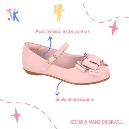 Flat Shoes Pink Ballerinas Shoes Rosadas