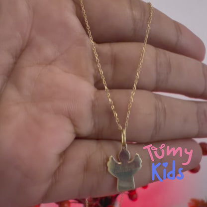 14k My Sweet Angel Child's Pendant