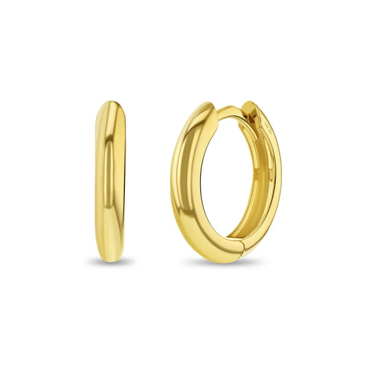 14k Gold The Perfect Tiny Hoop Baby / Toddler / Kids Earrings Hoop