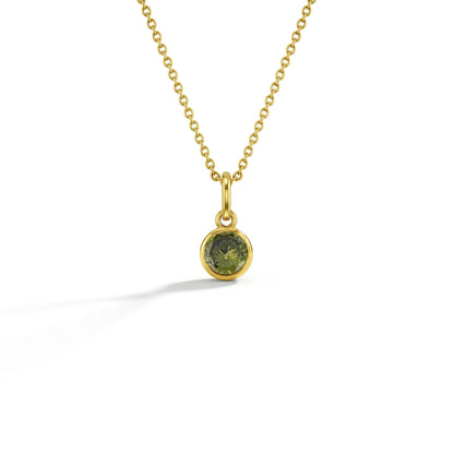 CZ Birthstone Children's Pendant 16"
