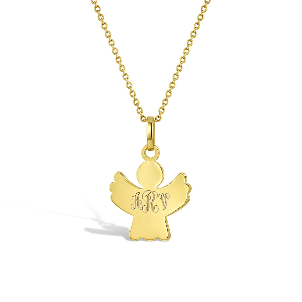 14k My Sweet Angel Child's Pendant